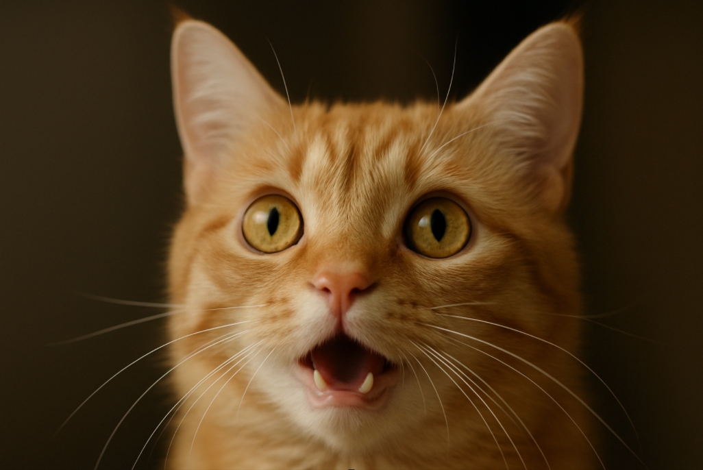 貓咪為什麼聞東西會嘴開開？